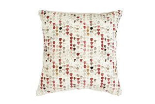 Bertrix Pillow Patterned Peony(red) 45x45cm Product Image
